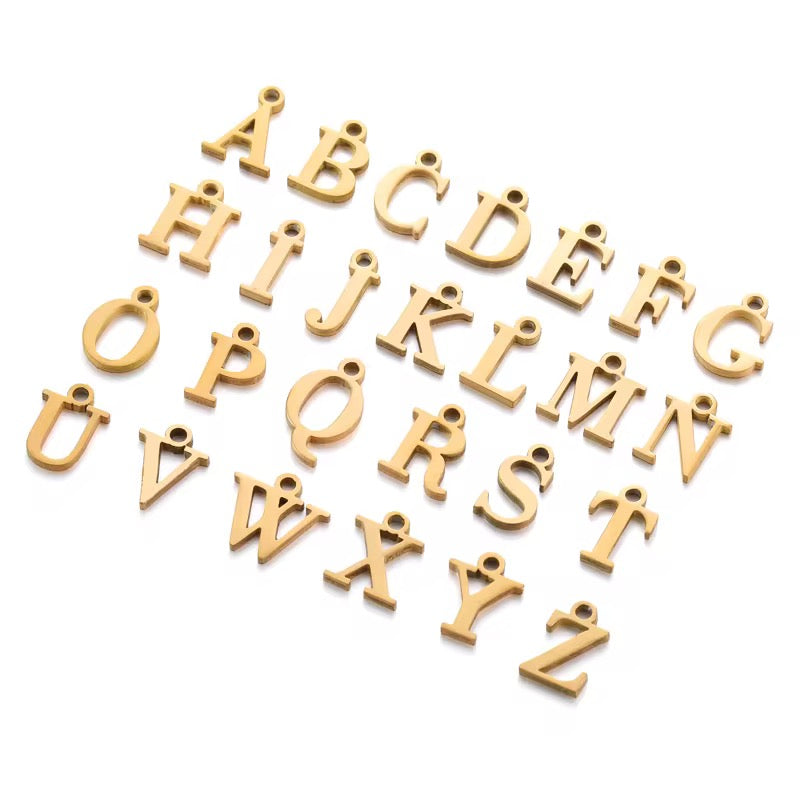 Luxe 5-Piece Personalized Jewelry Set – Initial Necklace, Earrings, Adjustable Ring & Bracelet + Premium Jewelry Case