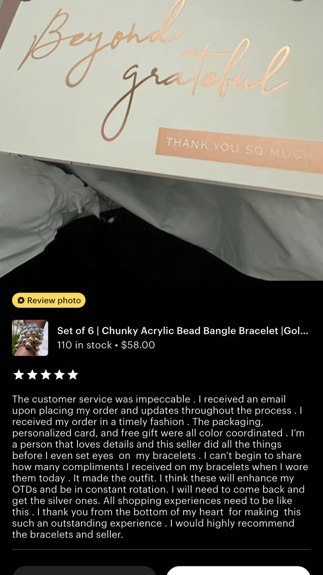 Bubble Bracelet - Chrome Ball Stacks Set of 3