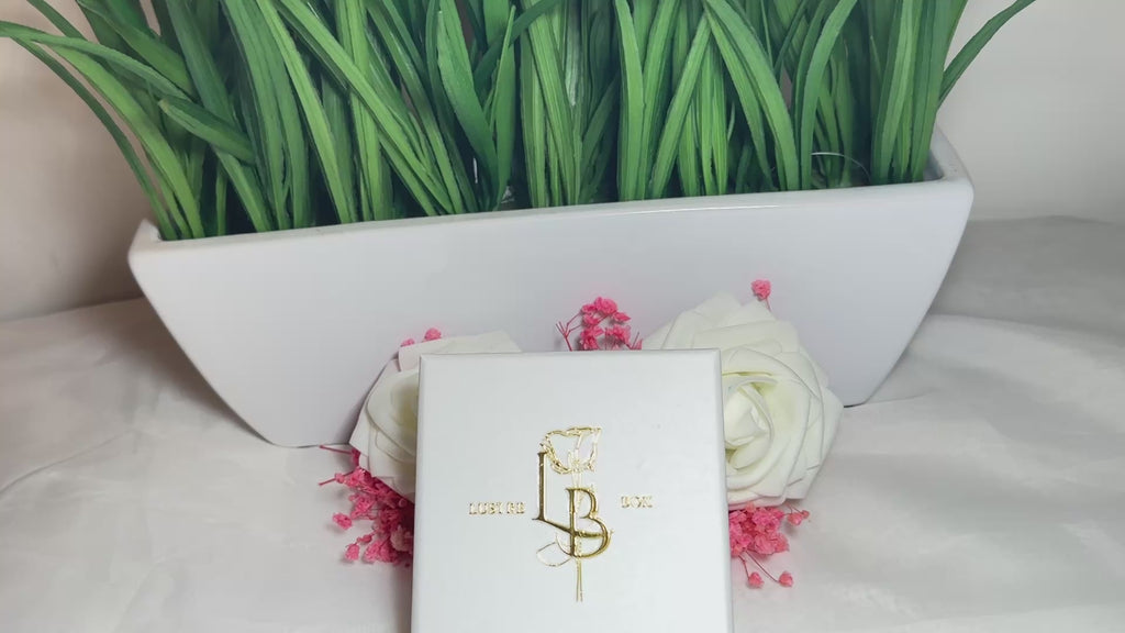 Heart Pendant Necklace Stud Earrings